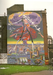 The mural in its original state.